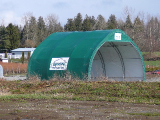 wide span shelter Fraser Hwy & Lefeuvre in Abbotsford